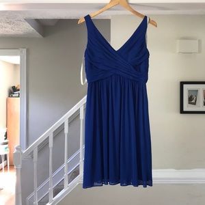 David’s bridal blue dress size 10
